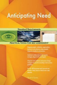 Paperback Anticipating Need Standard Requirements Book