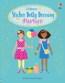 Paperback Sticker Dolly Dressing Parties Book