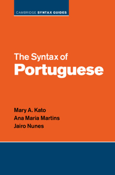 Hardcover The Syntax of Portuguese Book