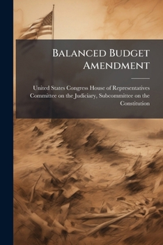 Paperback Balanced Budget Amendment Book