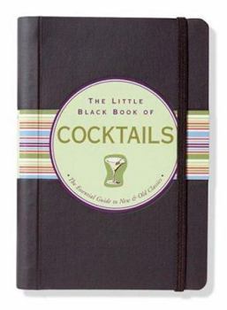 Hardcover Little Black Book of Cocktails Book