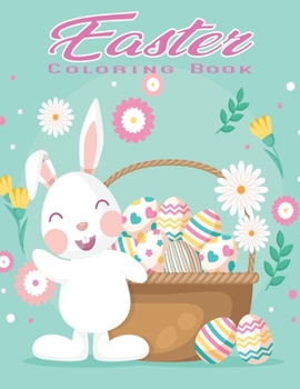 Paperback Easter Coloring Book: easter coloring book for kids decorated eggs Book