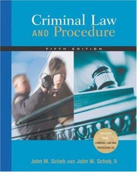 Hardcover Criminal Law and Procedure (with CD-ROM and Infotrac) [With CDROM and Infotrac] Book