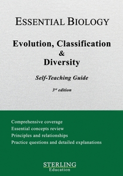 Paperback Evolution, Classification & Diversity: Essential Biology Self-Teaching Guide Book