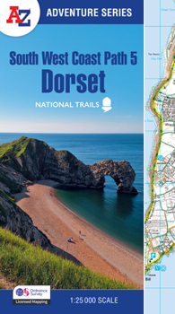 Paperback South West Coast Path - Dorset: With Ordnance Survey Mapping Book