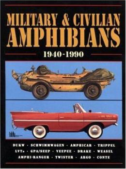 Paperback Military & Civilian Amphibians 1940-90 (Military Portfolio S.) Book