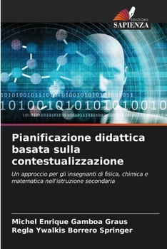 Paperback Pianificazione didattica basata sulla contestualizzazione [Italian] Book