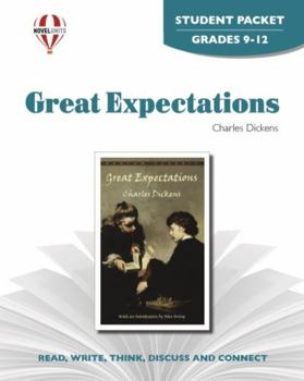 Paperback Great Expectations - Student Packet by Novel Units Book