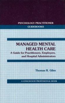 Hardcover Managed Mental Health Care Book