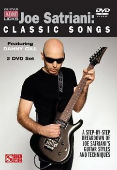 DVD Joe Satriani: Classic Songs Book