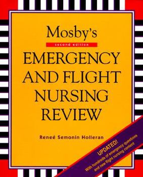 Paperback Mosby's Emergency and Flight Nursing Review Book