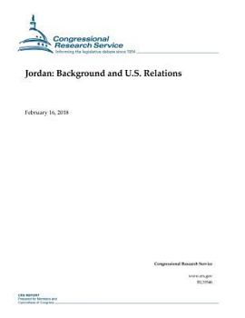 Paperback Jordan: Background and U.S. Relations Book