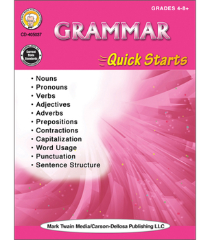 Paperback Grammar Quick Starts Workbook Book