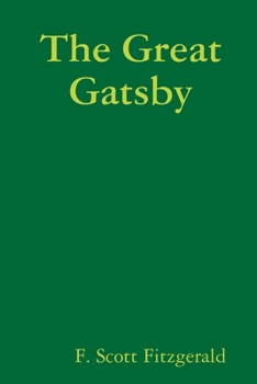 Paperback The Great Gatsby Book
