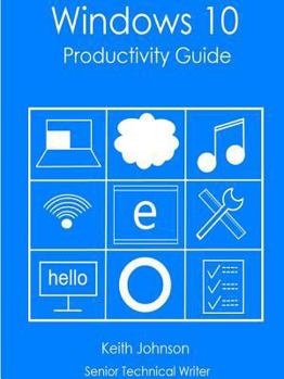 Paperback Windows 10 Productivity Guide Book