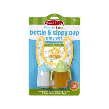 Toy Bottle & Sippy Cup Play Set Book