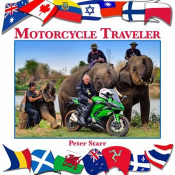 Hardcover Motorcycle Traveler Book