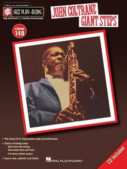 Paperback John Coltrane - Giant Steps: Jazz Play-Along Volume 149 Book