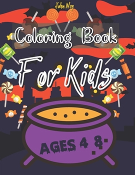 Paperback Coloring Book For Kids Ages 4-8: Color By Number Activity Book