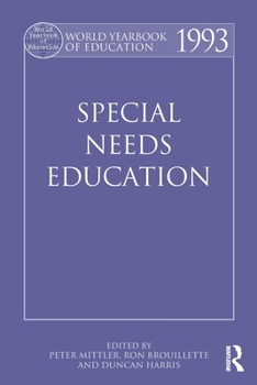 Paperback World Yearbook of Education 1993: Special Needs Education Book
