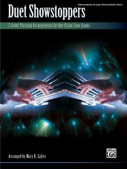 Paperback Duet Showstoppers: 7 Crowd-Pleasing Arrangements for One Piano, Four Hands Book