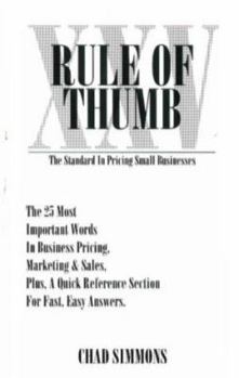 Paperback Rule of Thumb: The Standard of Pricing in Small Businesses Book