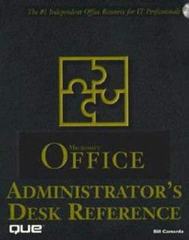 Hardcover Microsoft Office Administrator's Desk Reference Book