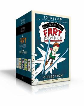 Paperback Doctor Proctor's Fart Powder Collection (Boxed Set): Doctor Proctor's Fart Powder; Bubble in the Bathtub; Who Cut the Cheese?; The Magical Fruit; Sile Book