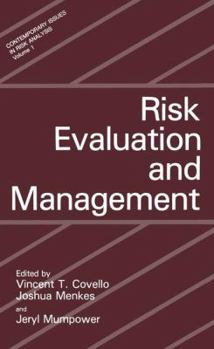 Hardcover Risk Evaluation and Management Book