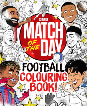 Paperback The Match of the Day Football Colouring Book