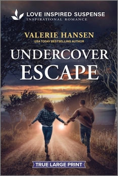 Paperback Undercover Escape [Large Print] Book