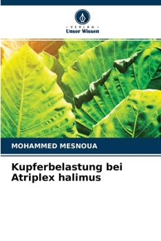 Paperback Kupferbelastung bei Atriplex halimus [German] Book