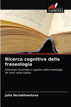 Paperback Ricerca cognitiva della fraseologia [Italian] Book