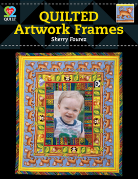 Paperback Quilted Artwork Frames Book