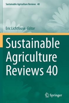 Paperback Sustainable Agriculture Reviews 40 Book