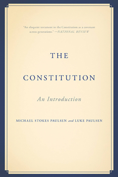 Paperback The Constitution: An Introduction Book