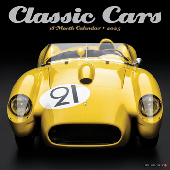 Calendar Classic Cars 2025 12 X 12 Wall Calendar Book