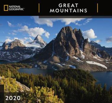 Calendar Cal 2020-National Geographic Great Mountains Wall Book
