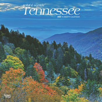 Calendar Tennessee Wild & Scenic 2025 12 X 24 Inch Monthly Square Wall Calendar Plastic-Free Book