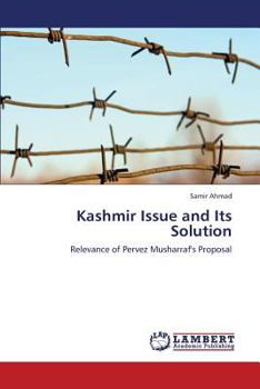 Paperback Kashmir Issue and Its Solution Book