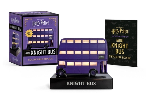 Paperback Harry Potter Mini Knight Bus Collectible Replica: Lights Up! Book