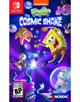 Game - Nintendo Switch Spongebob Squarepants Cosmic Shake Book