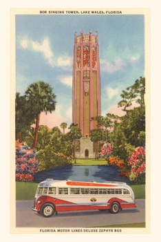 Paperback Vintage Journal Bok Singing Tower, Lake Wales, Florida Book