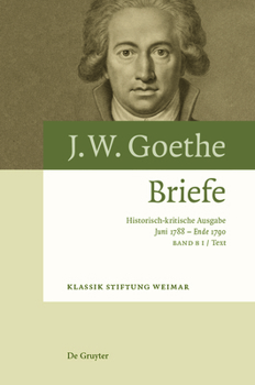 Hardcover Briefe 20. Juni 1788 - Ende 1790 [German] Book