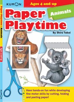 Paperback Paper Playtime: Animals Book