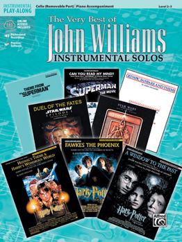 Paperback The Very Best of John Williams for Strings: Cello with Piano Acc. [With CD (Audio)] Book