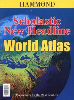 Paperback Scholastic/New Headline World Atlas Book