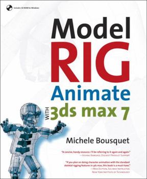 Paperback Model, Rig, Animate with 3ds Max 7 Book