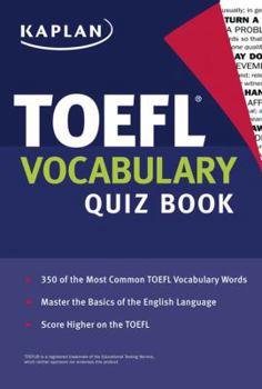 Paperback Kaplan TOEFL Vocabulary Quiz Book