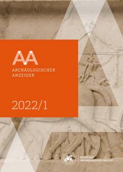 Hardcover Archaologischer Anzeiger: 1. Halbband 2022 [German] Book